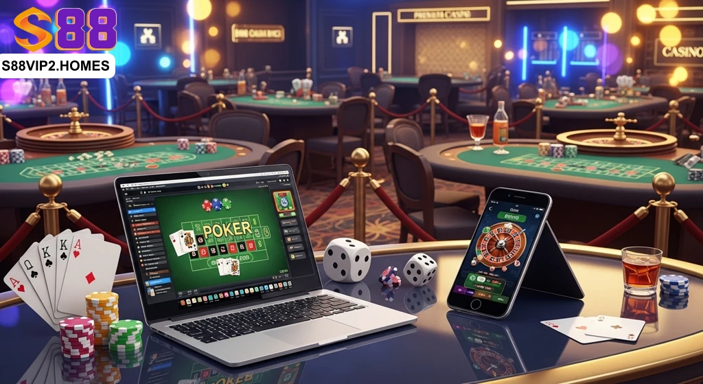 Khám phá sảnh casino S88VIP